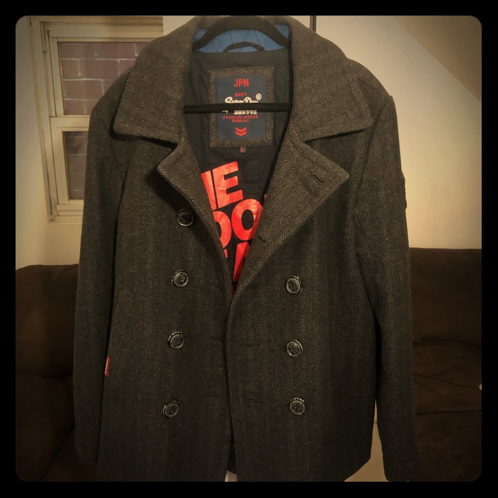 SuperDry pea coat